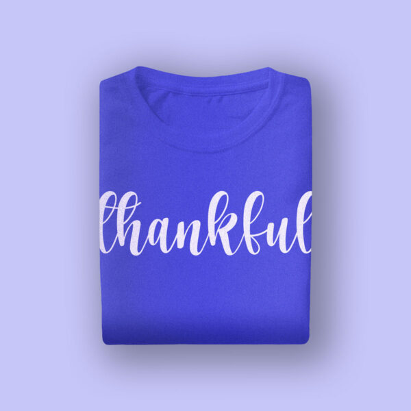 Printed Blue Tshirt